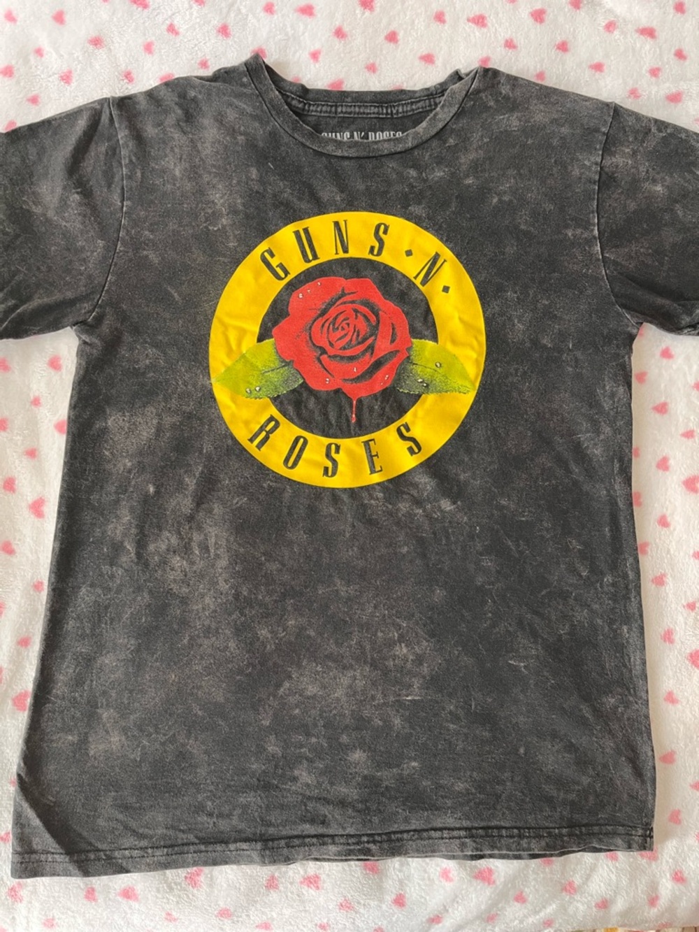 Tie Dye Guns N' Roses Short Sleeve Graphic Tee